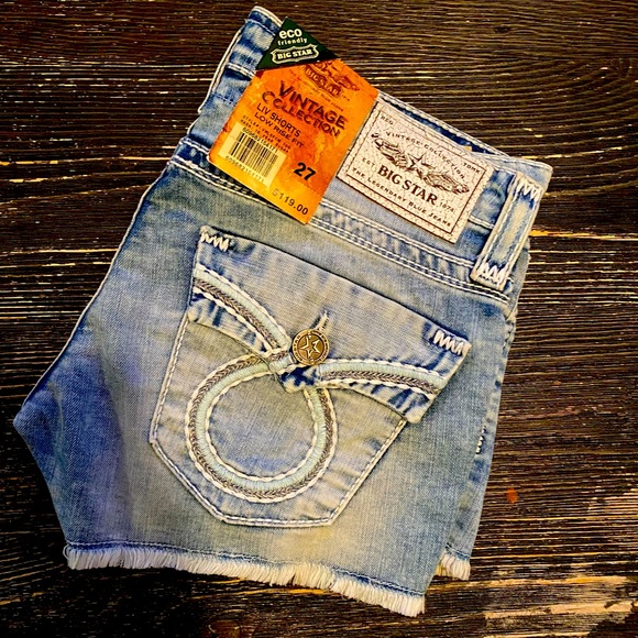 Jean Crop Big Star Liv Taille 27 - Occasion Très Bon état, Style Capri
